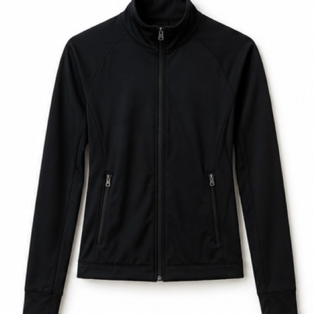 H&M Move Black Full Zip Athletic Jacket Size XS